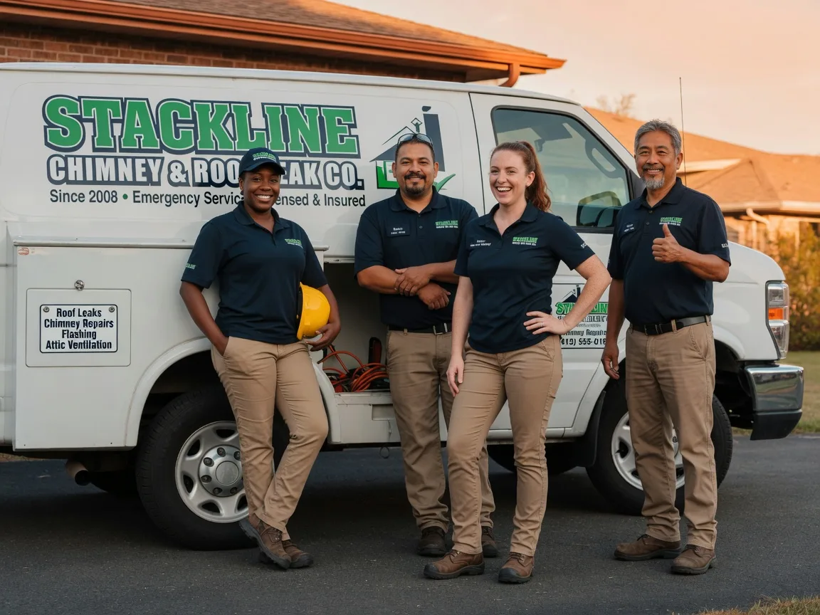 Chimney flashing repair company in Newport, PA